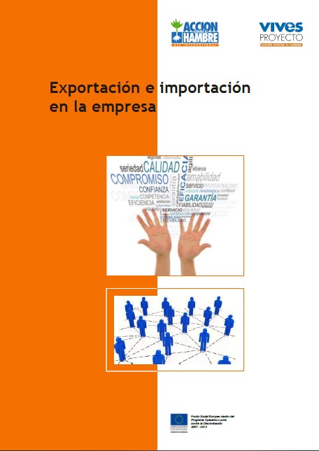 Portada de Exportación e importación en la empresa