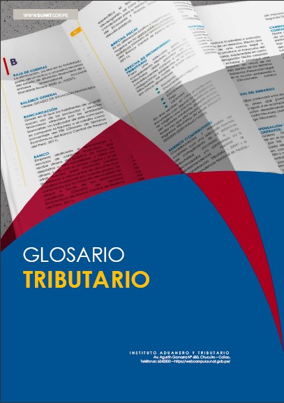 Portada de Glosario Tributario