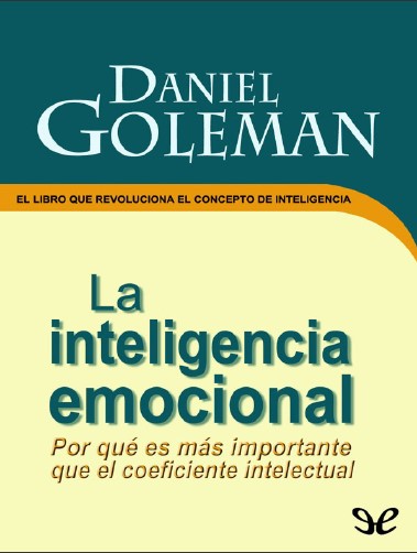 Portada de LA INTELIGENCIA EMOCIONAL