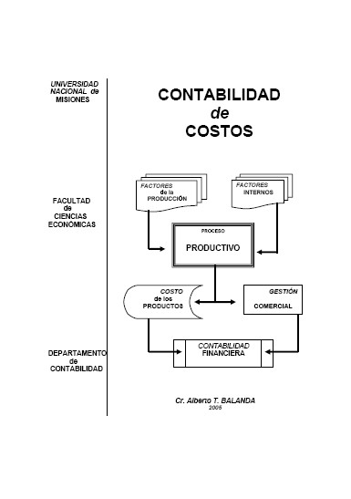 Portada de Contabilidad de costos