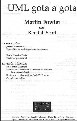 Portada de UML Gota a Gota (1ra Edición)