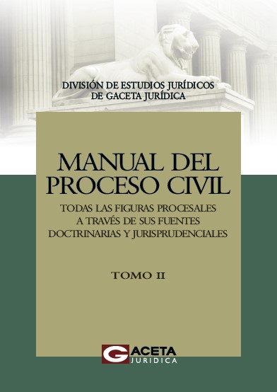 Portada de Manual de Proceso Civil