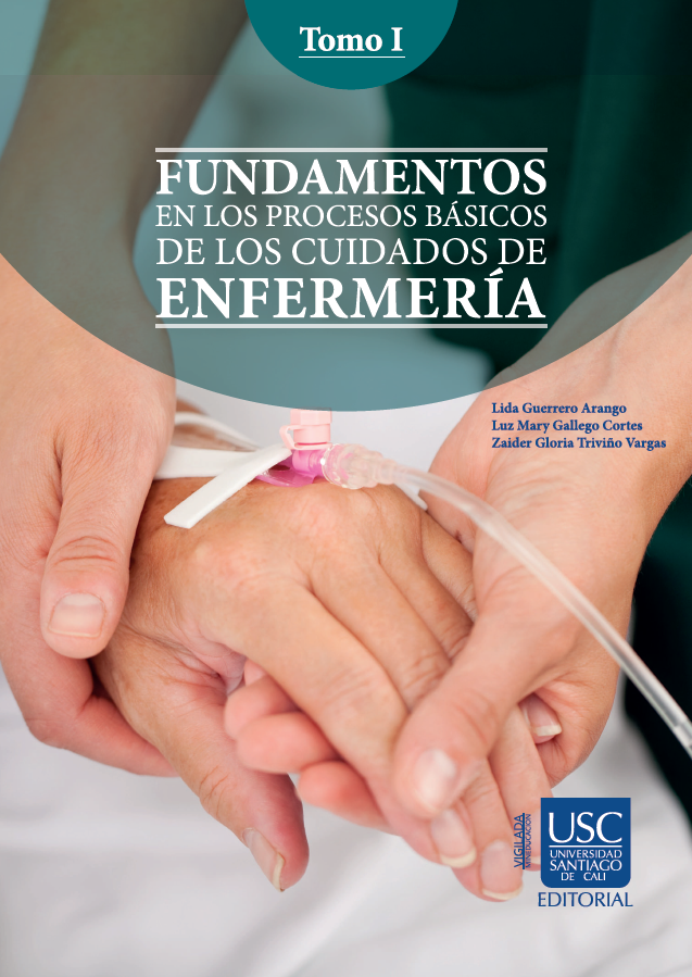 Portada de FUNDAMENTOS EN LOS PROCESOS BÁSICOS DE LOS CUIDADOS DE ENFERMERÍA