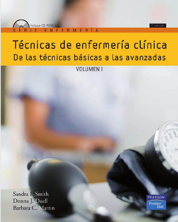 Portada de TÉCNICAS DE ENFERMERÍA CLÍNICA DE LAS TÉCNICAS BÁSICAS A LAS AVANZADAS