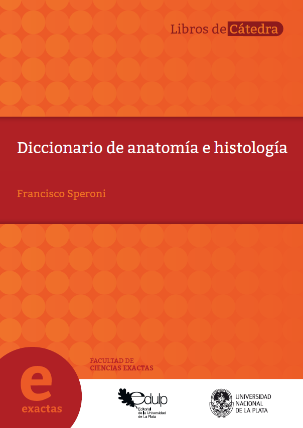Portada de DICCIONARIO DE ANATOMÍA E HISTOLOGÍA