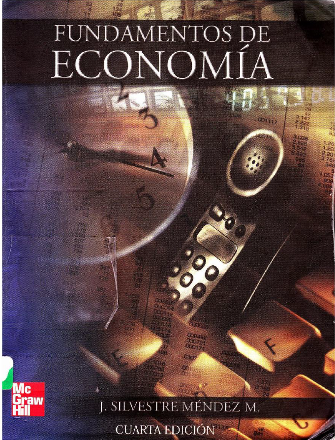 Portada de FUNDAMENTOS DE ECONOMÍA 4TA EDICIÓN