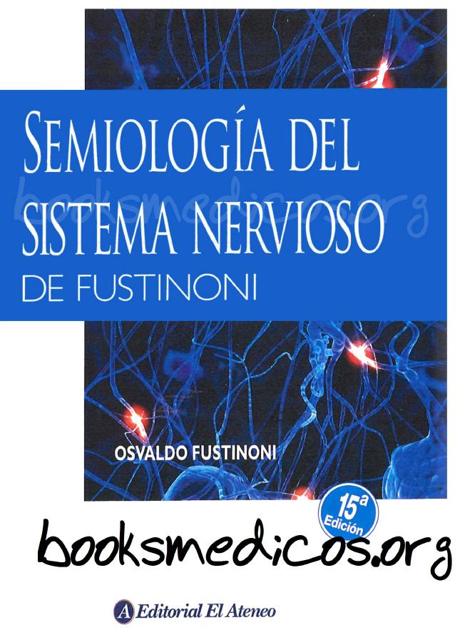 Portada de SEMIOLOGÍA DEL SISTEMA NERVIOSO DE FUSTINONI