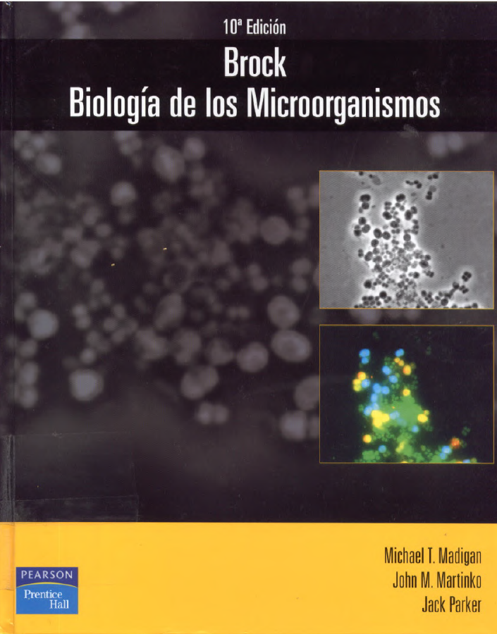 Portada de BIOLOGÍA DE LOS MICROORGANISMOS