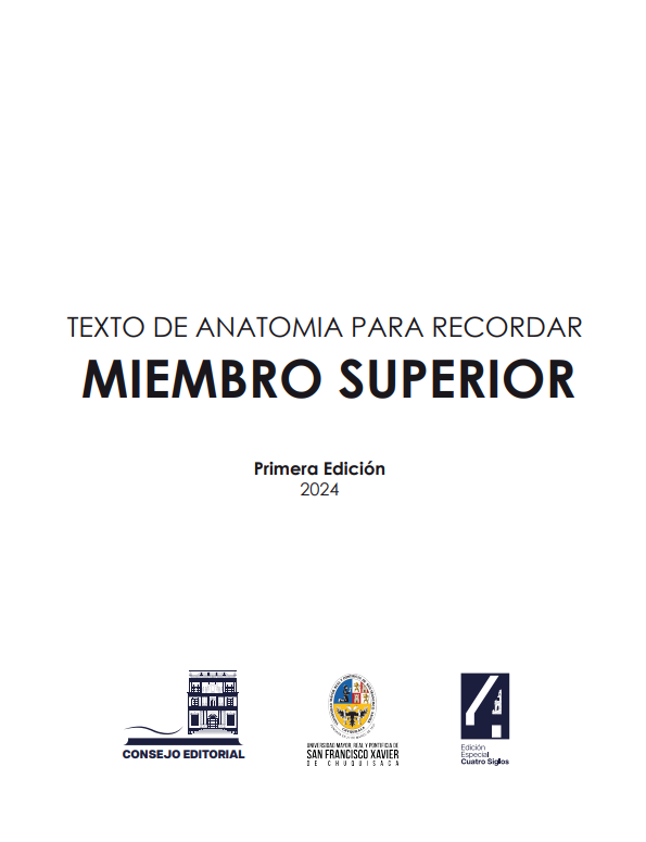 Portada de TEXTO DE ANATOMÍA PARA RECORDAR MIEMBRO SUPERIOR