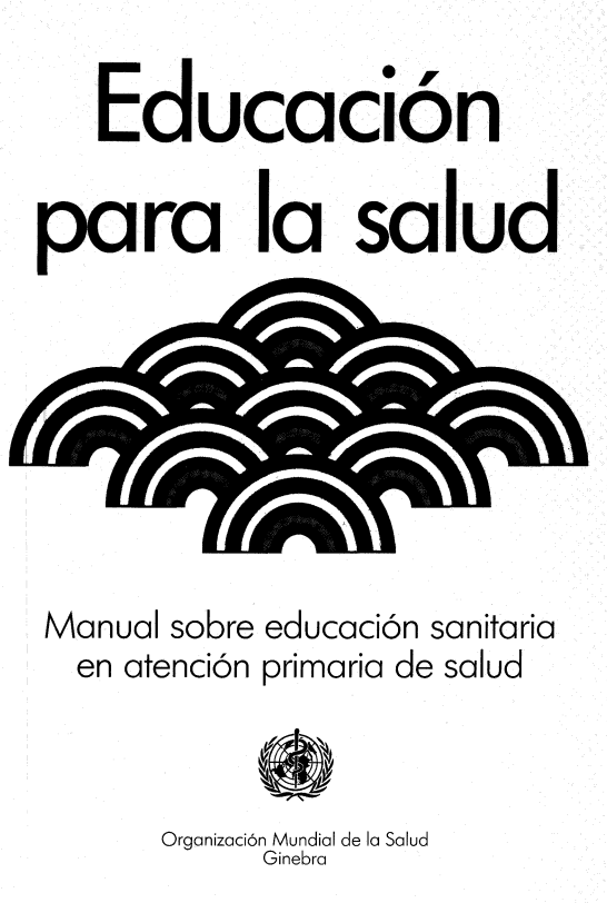Portada de Educación para la salud
