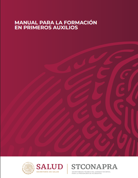 Portada de MANUAL PARA LA FORMACIÓN EN PRIMEROS AUXILIOS