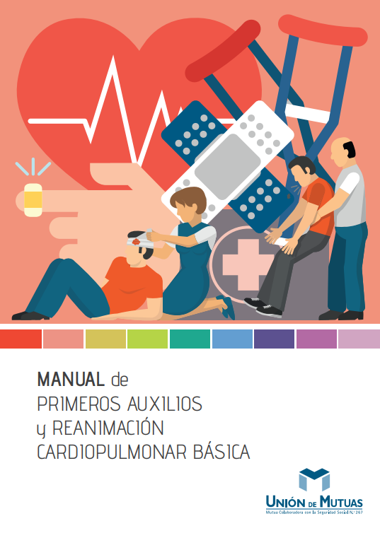 Portada de MANUAL DE PRIMEROS AUXILIOS Y REANIMACIÓN CARDIOPULMONAR BÁSICA