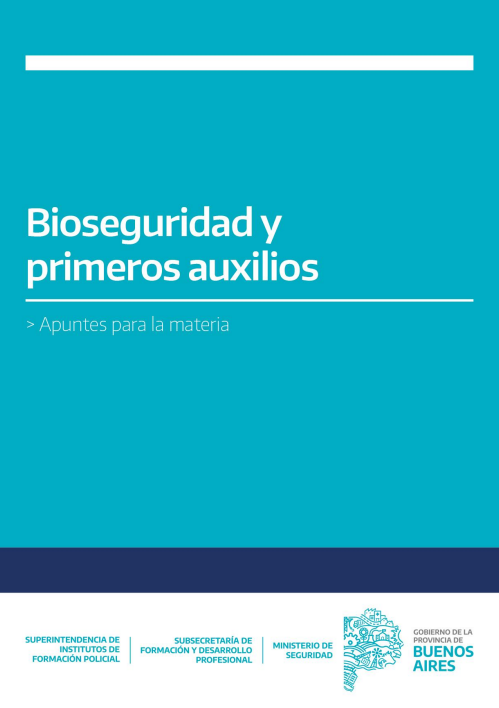Portada de Bioseguridad y primeros auxilios