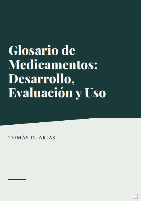 Portada de Glosario de medicamentos: Desarrollo, Evaluación y Uso