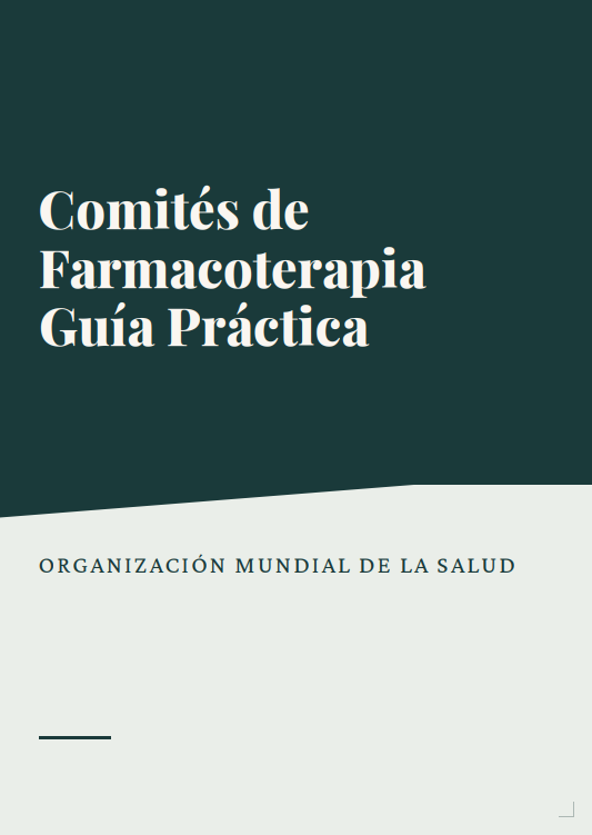 Portada de Comités de farmacoterapia Guía práctica
