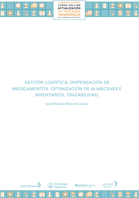 Portada de GESTIÓN LOGÍSTICA. DISPENSACIÓN DE MEDICAMENTOS. 