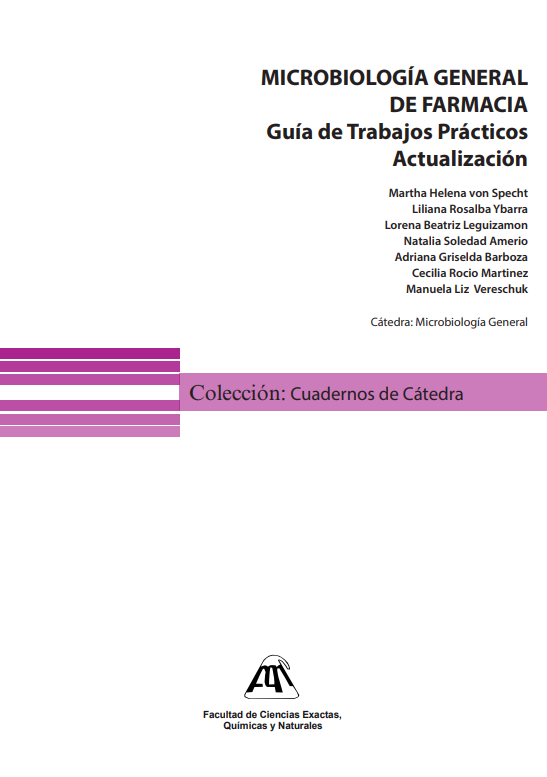 Portada de MICROBIOLOGÍA GENERAL DE FARMACIA