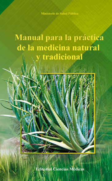 Portada de Manual para la práctica de la medicina natural y tradicional 