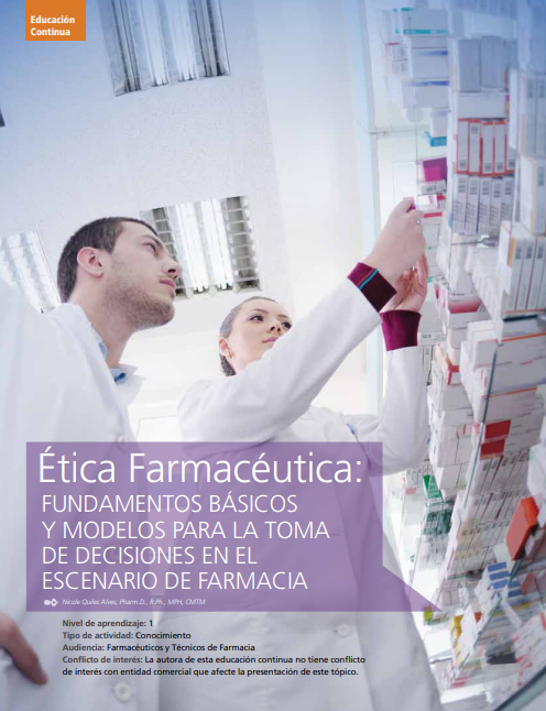 Portada de Ética Farmacéutica