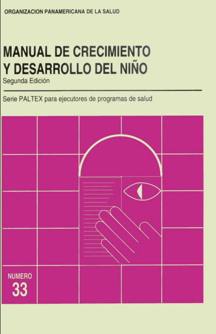 Portada de MANUAL DE CRECIMIENTO Y DESARROLLO DEL NIÑO