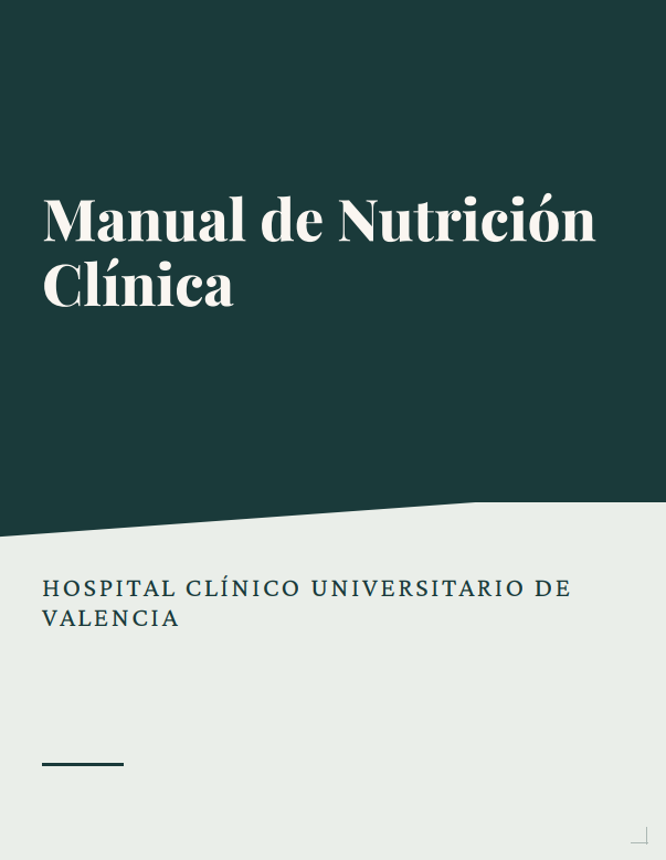 Portada de Manual de Nutrición Clínica