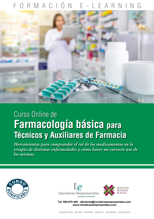 Portada de Farmacología básica para Técnicos y Auxiliares de Farmacia
