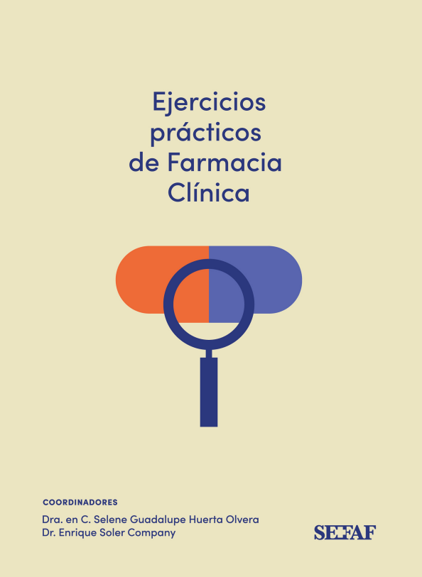 Portada de Ejercicios prácticos de Farmacia Clínica