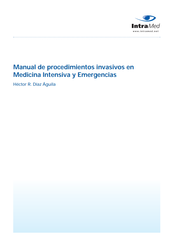 Portada de Manual de procedimientos invasivos en Medicina Intensiva y Emergencias