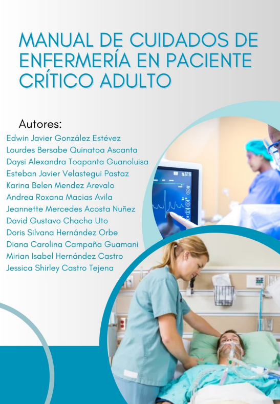 Portada de MANUAL DE CUIDADOS DE ENFERMERÍA EN PACIENTE CRÍTICO ADULTO