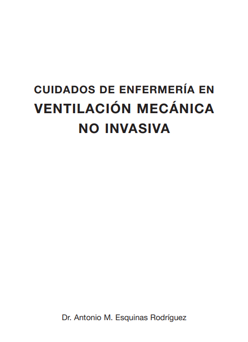 Portada de CUIDADOS DE ENFERMERÍA EN VENTILACIÓN MECÁNICA NO INVASIVA