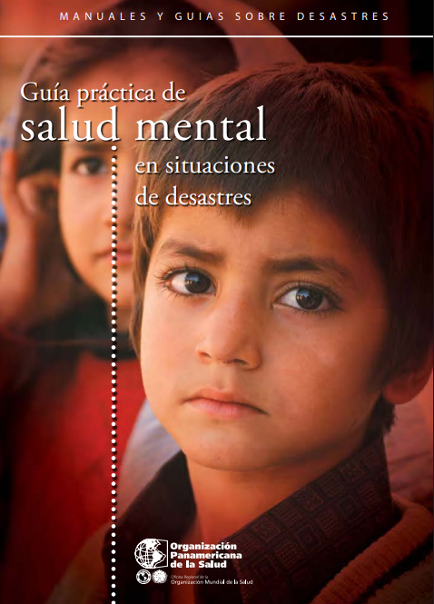 Portada de Guía práctica de salud mental en situaciones de desastres