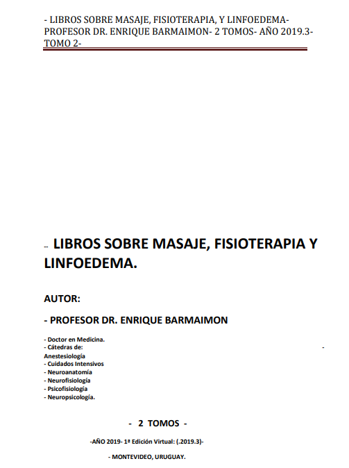 Portada de LIBROS SOBRE MASAJE, FISIOTERAPIA Y LINFOEDEMA