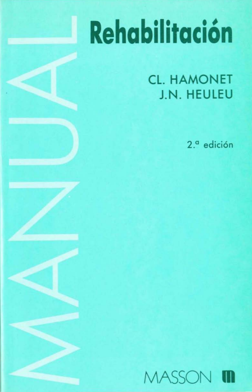 Portada de MANUAL REHABILITACIÓN 