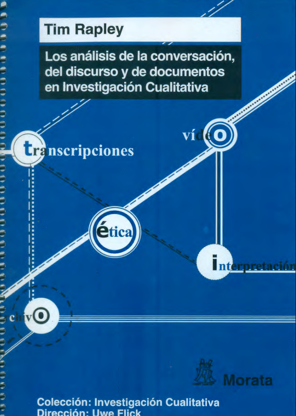 Portada de Los análisis de la conversación, del discurso y de documentos, en Investigación Cualitativa