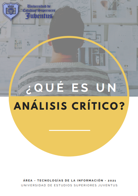 Portada de ¿QUÉ ES UN ANÁLISIS CRÍTICO?