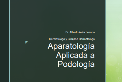 Portada de Aparatología Aplicada a Podología