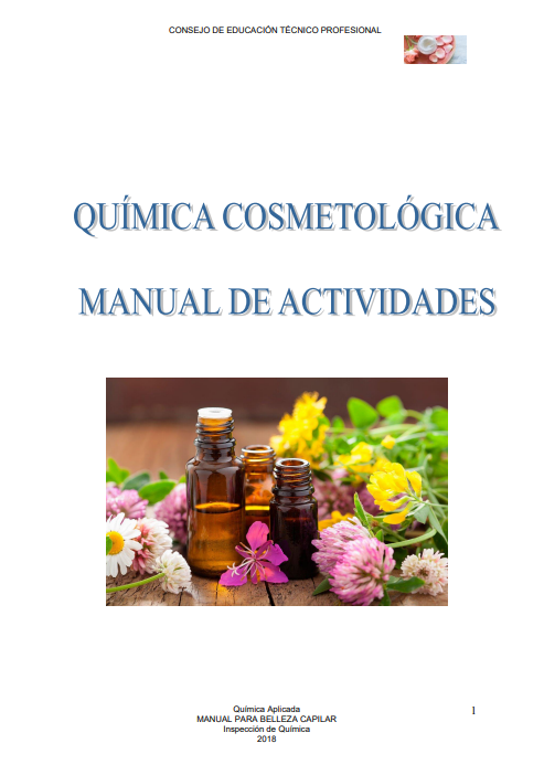 Portada de QUÍMICA COSMETOLÓGICA