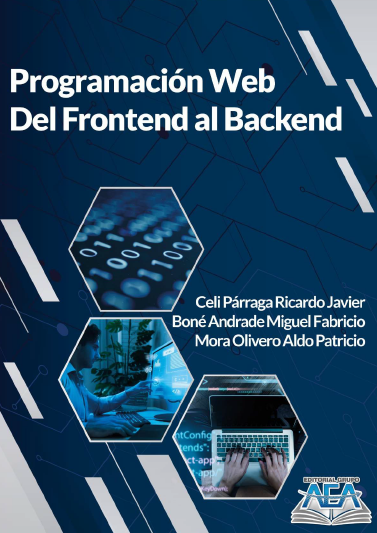 Portada de Programación Web del Frontend al Backend