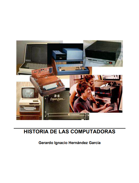 Portada de HISTORIA DE LAS COMPUTADORAS