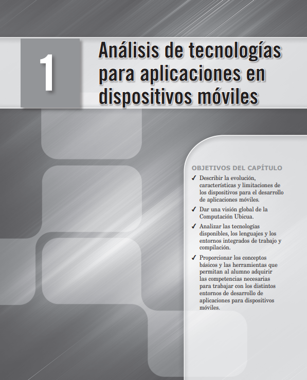 Portada de Análisis de tecnologías para aplicaciones en dispositivos móviles