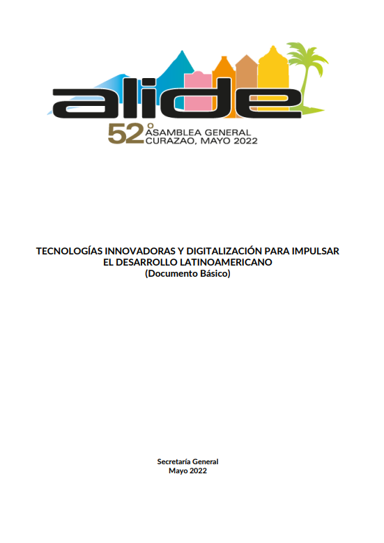 Portada de TECNOLOGÍAS INNOVADORAS Y DIGITALIZACIÓN PARA IMPULSAR EL DESARROLLO LATINOAMERICANO