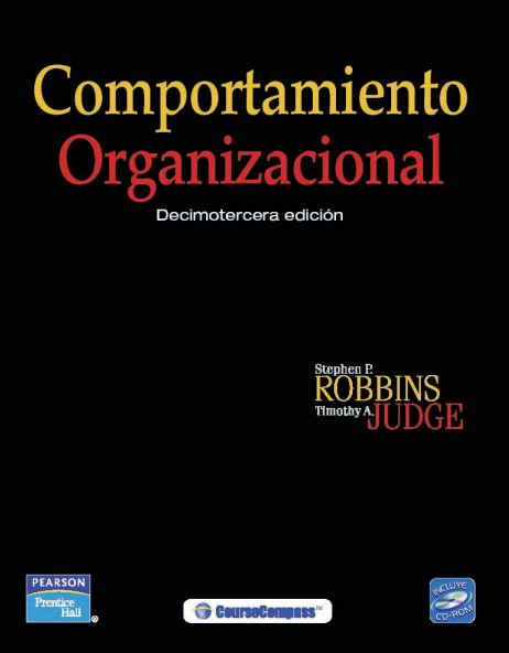 Portada de Comportamiento Organizacional