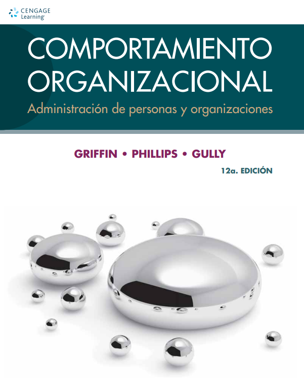 Portada de COMPORTAMIENTO ORGANIZACIONAL: Administración de personas y organizaciones