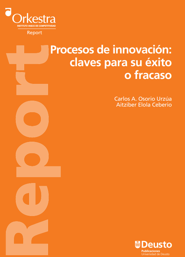 Portada de Procesos de innovación: claves para su éxito o fracaso