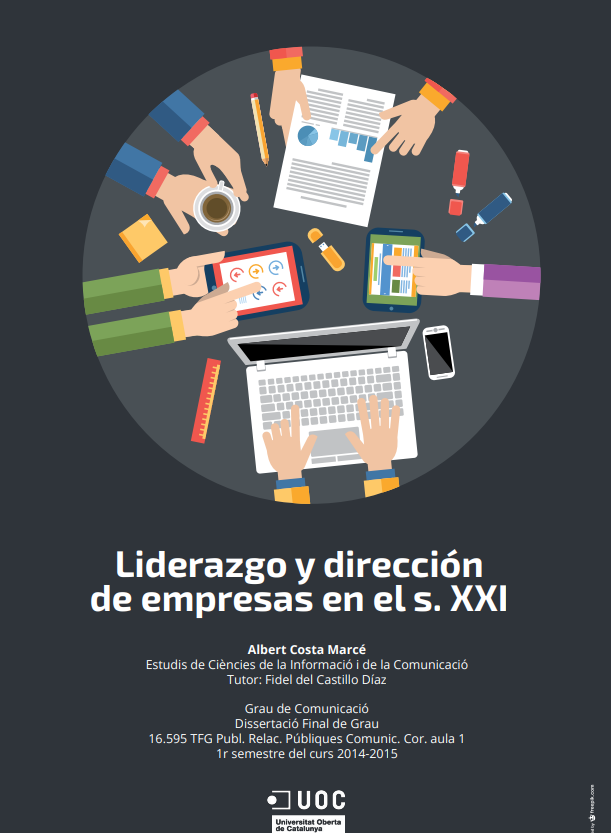 Portada de Liderazgo y dirección de empresas en el s. XXI
