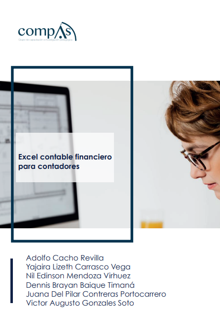 Portada de Excel contable financiero para contadores