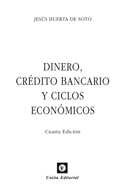 Portada de DINERO, CRÉDITO BANCARIO Y CICLOS ECONÓMICOS