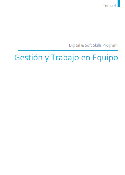 Portada de Gestión y Trabajo en Equipo