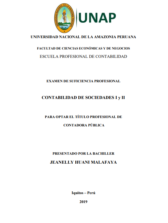 Portada de CONTABILIDAD DE SOCIEDADES I y II