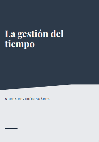 Portada de La gestión del tiempo (time management)